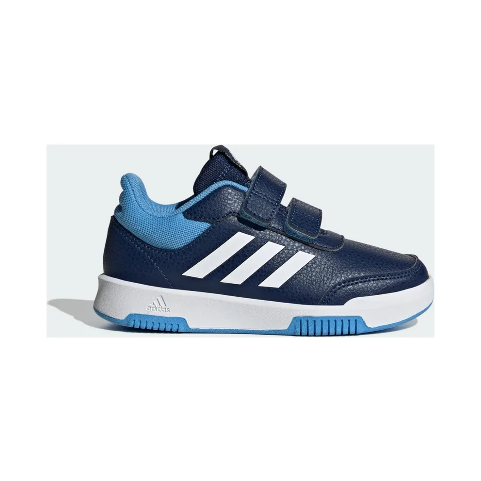 adidas Tensaur Hook and Loop Schuh Dark Blue / Cloud White / Blue Burst (IE0922)