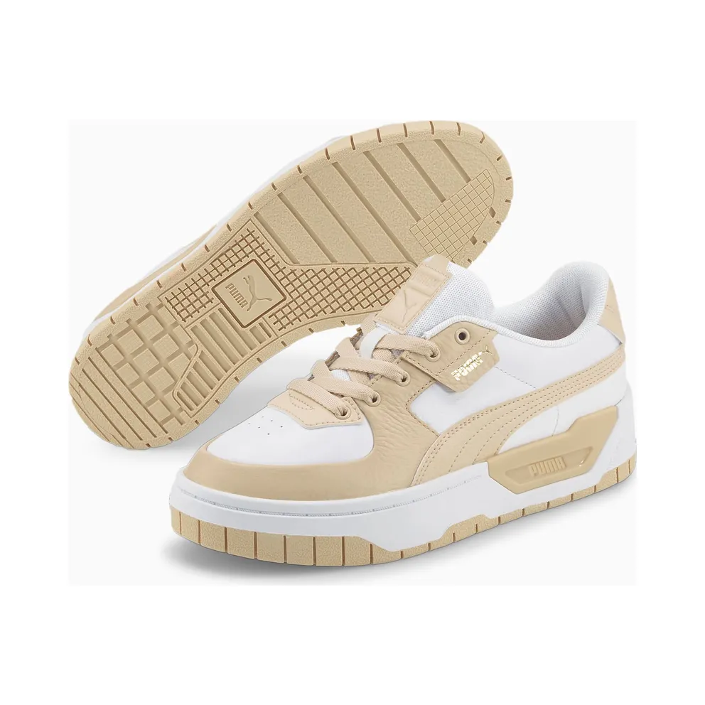 PUMA Cali Dream Lth Women’ White/Shifting Sand (383157-06)