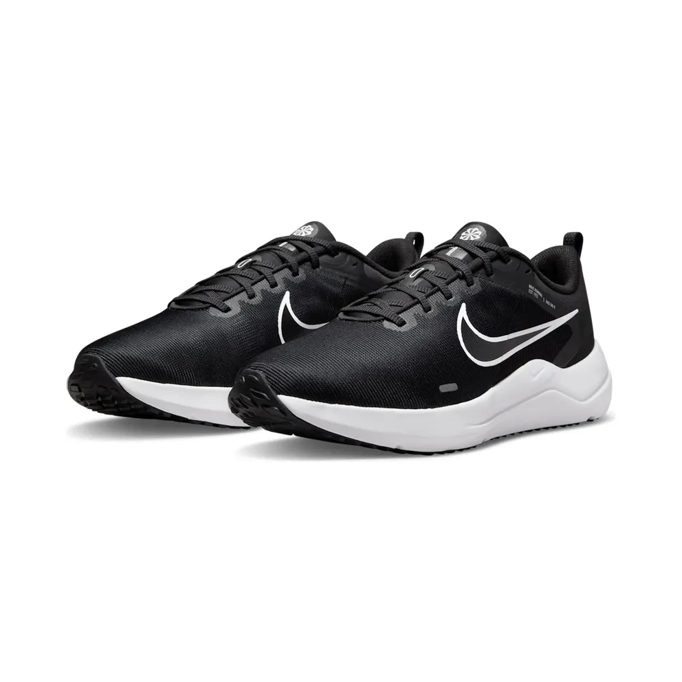 Nike Downshifter 12 Extra Wide “Black / White” (DM0919-001)