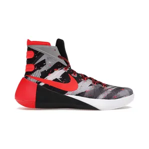Nike Hyperdunk 2015 White Bright Crimson Black (749567-160)