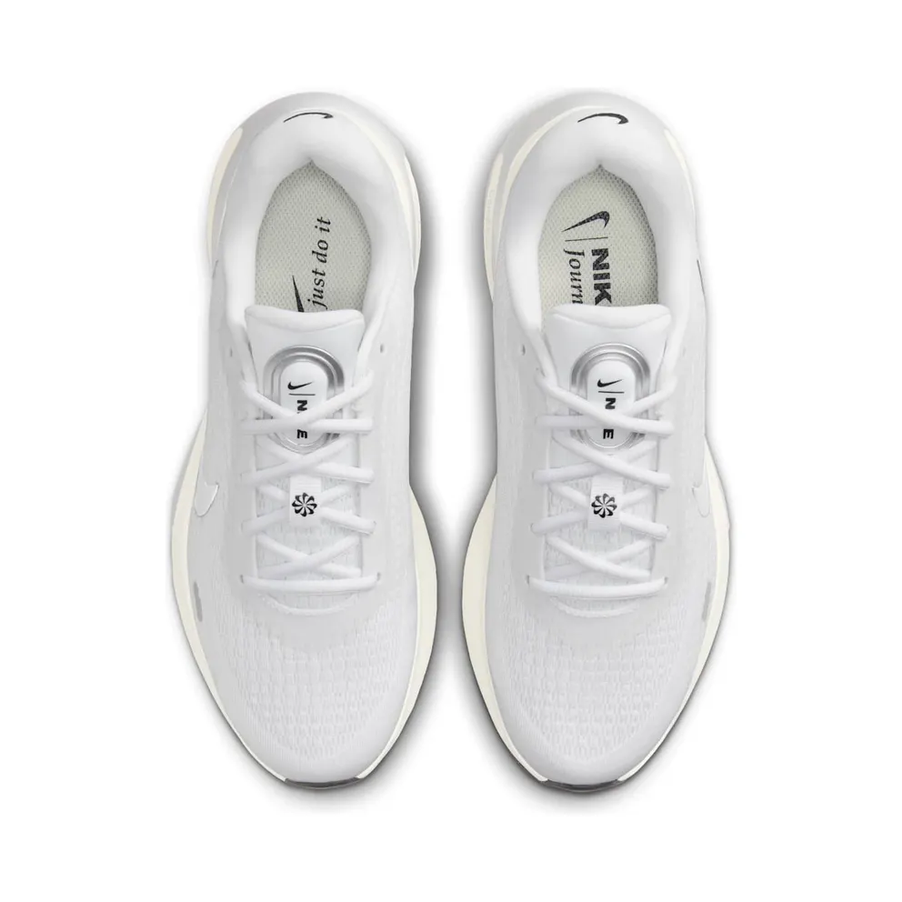 Nike Journey Run White Platinum Tint Coconut Milk Metallic Silver (FJ7765-104)