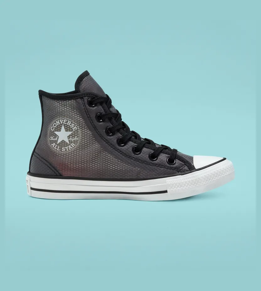 Converse Unisex Summer Mesh Chuck Taylor All Star High Top Black/white/electric Blush (167864C)