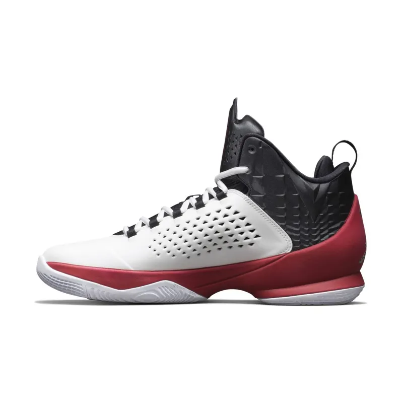 Jordan Melo M11 White White/Black-Gym Red (716227-101)