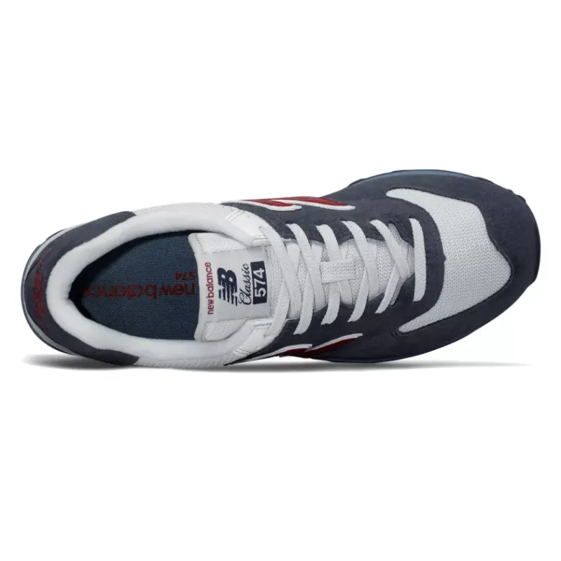 New Balance 574 Classic Core Plus Navy Red Navy/Red (ML574ESC)