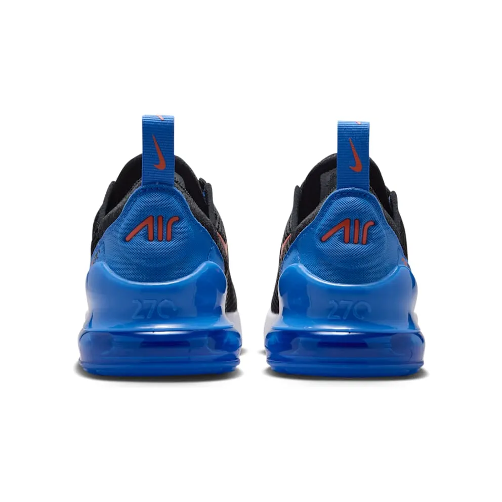 Nike Air Max 270 Black Blue Crystal Turf Orange (AO2372-047)