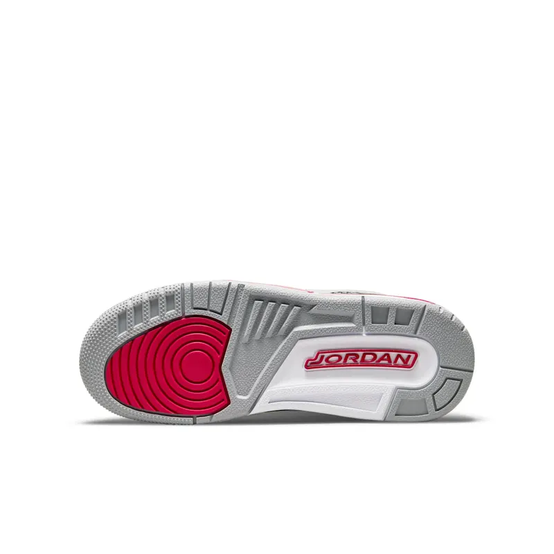 Air Jordan 3 GS Cardinal Red – “Red / White / Grey” (398614-126)