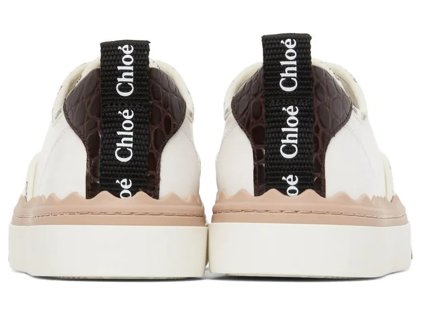 Chloé White Lauren 90Z White Beige (CHC21A488U1) (4)