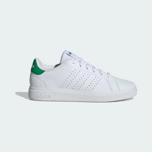 Adidas Advantage Base 2.0 Kids Cloud White / Cloud White / Green (ID3889)