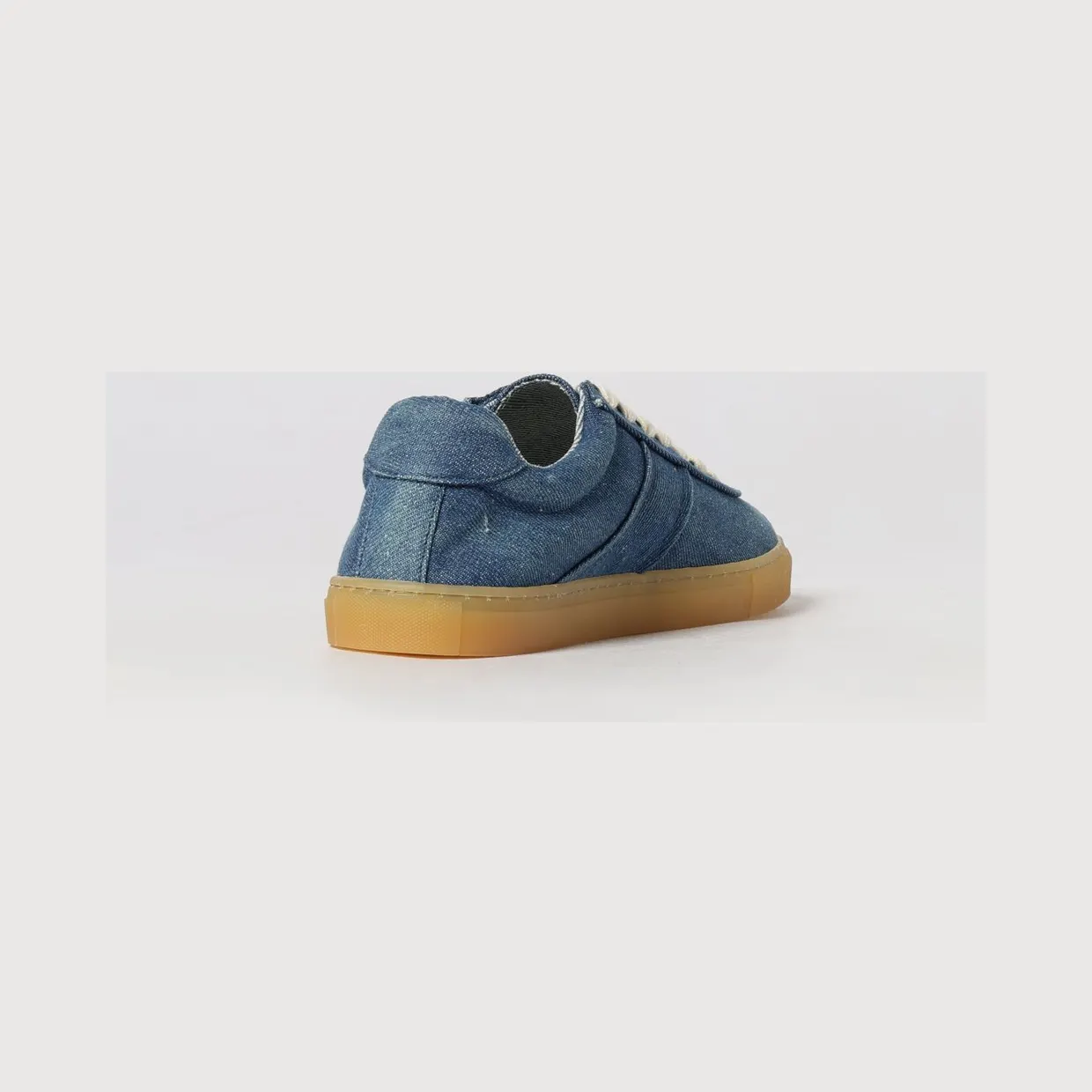 Copenhagen Paia Cotton Denim Sneakers Gnawed Blue (CPH98DENBLU) (2)