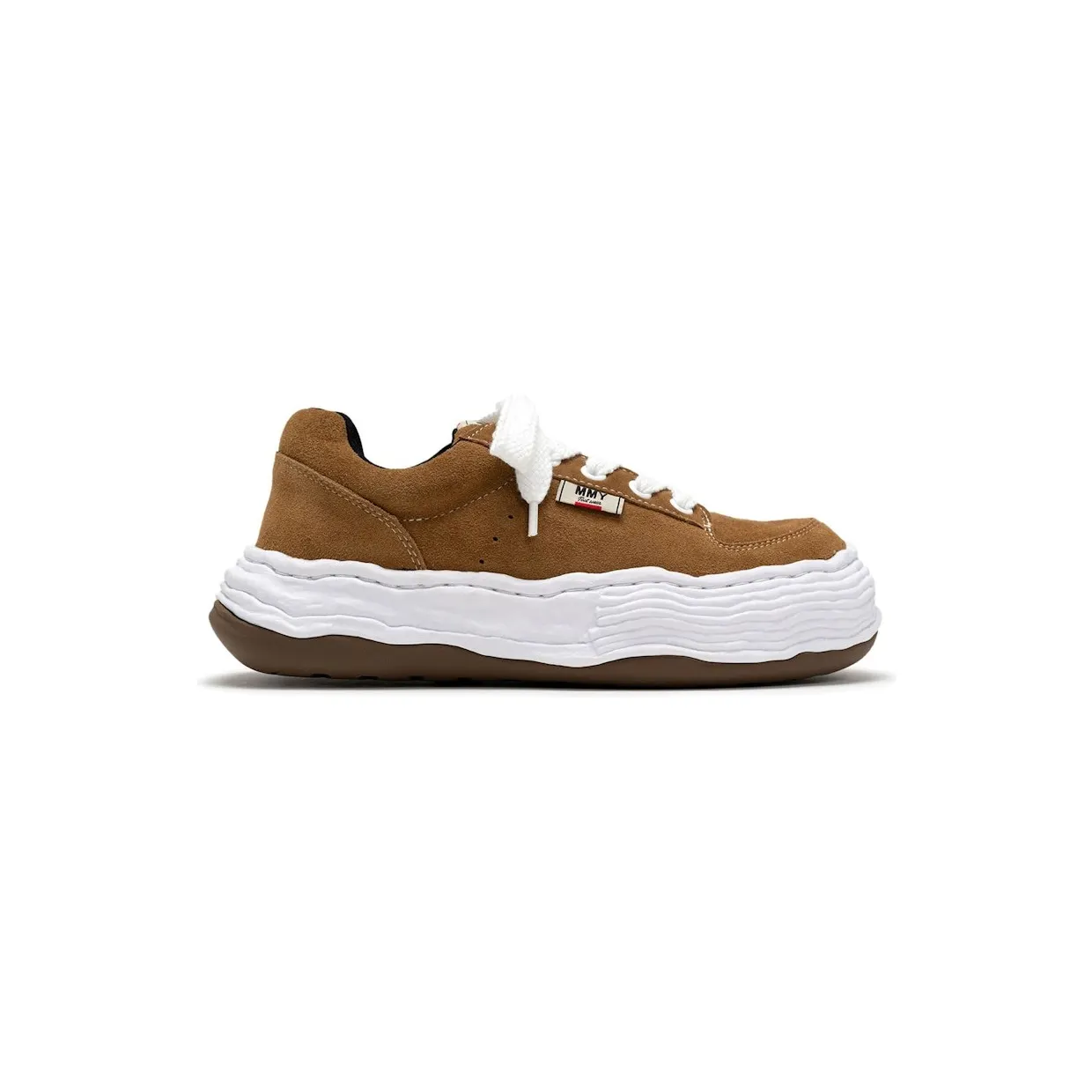 Maison Mihara Yasuhiro Oliver OG Sole Suede Low Brown (A15FW702-BRN)
