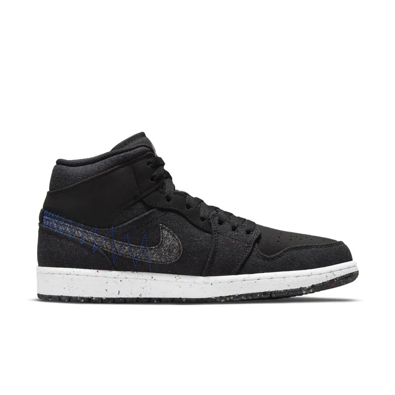 Jordan 1 Mid Crater Black (DM3529-001)