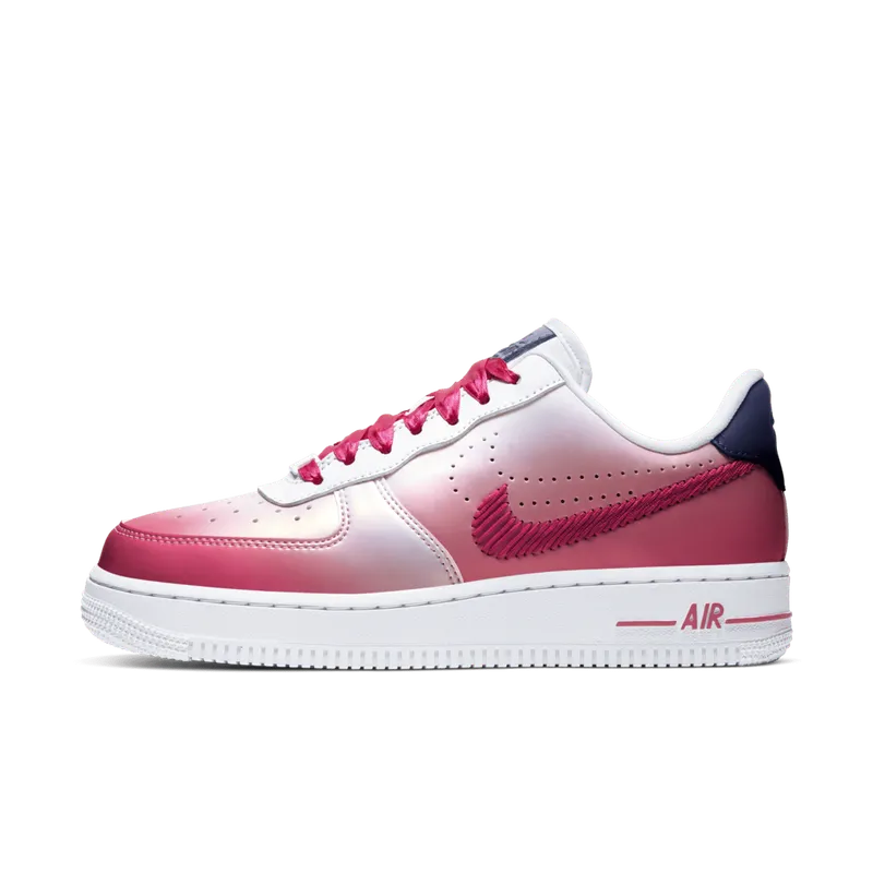 Nike Air Force 1 Low Kay Yow (W) White/Pink Foam-Regency Purple-Vivid Pink (CT1092-100)