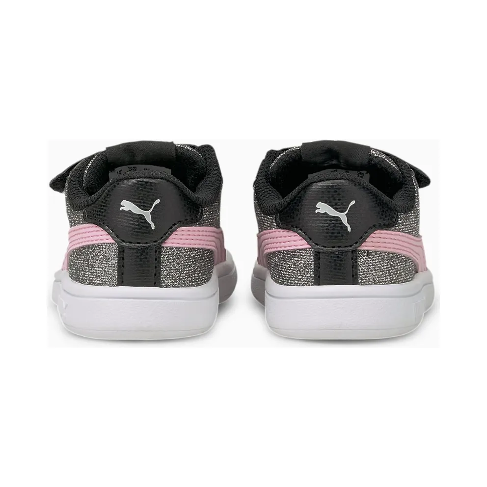 Puma Smash v2 Glitz Glam Black/Pink (36738022)
