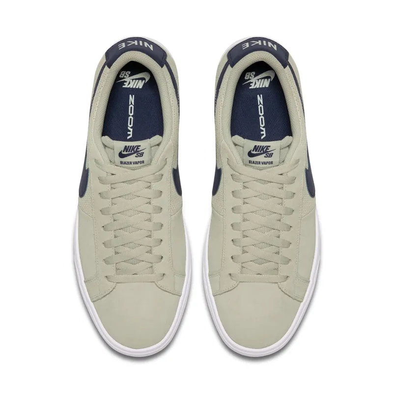 Nike SB Blazer Vapor Summit White Obsidian Summit White/Obsidian (878365-141)