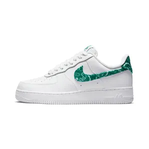 Nike Air Force 1 Low ’07 Essential White Green Paisley (W) (DH4406-102)