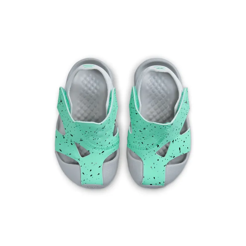Jordan Flare Green Glow Wolf Grey White Black (CI7850-302)