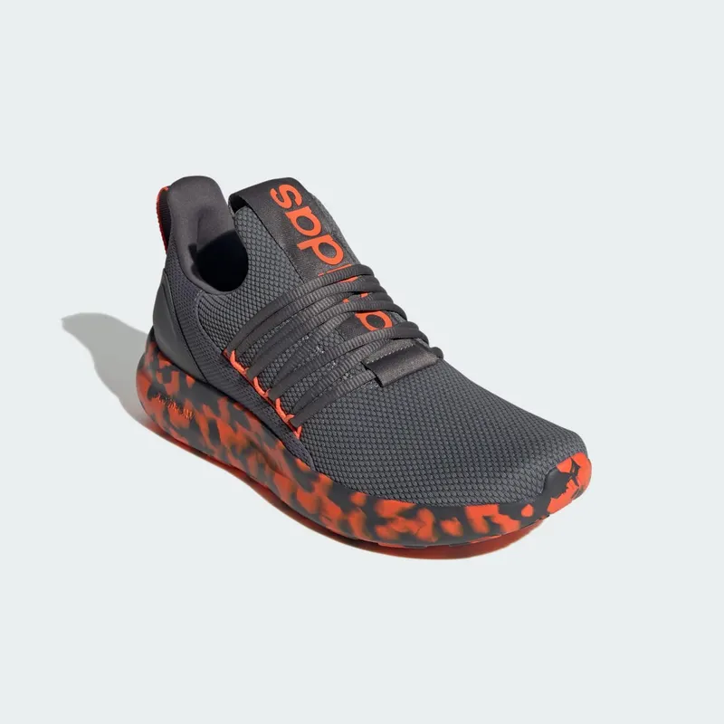 adidas Lite Racer Adapt 7.0 Grey Five Semi Impact Orange Grey Six (JS0046)