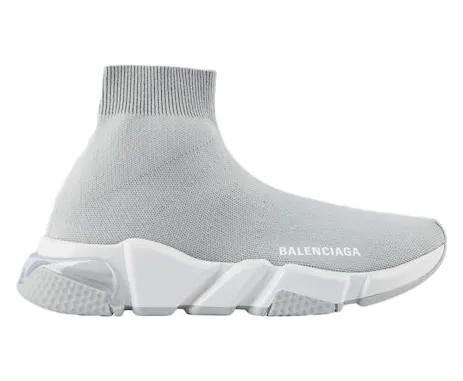 Balenciaga Speed Clear Sole Grey (W)