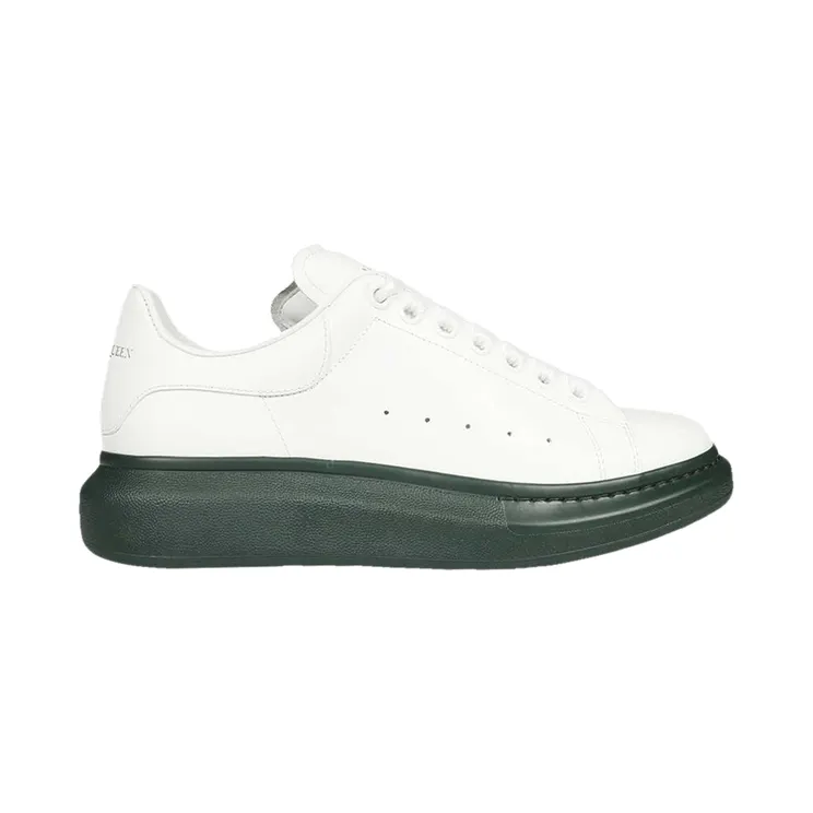 Alexander McQueen Oversized White Green Sole (553680WHTQ49448)