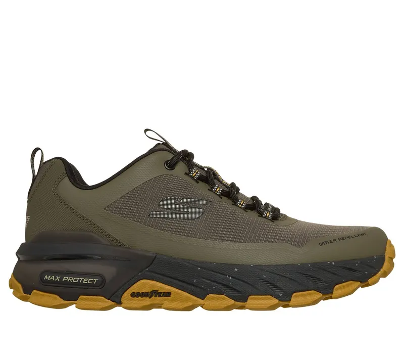 Skechers Max Protect – Promote Track Sneaker Olijf