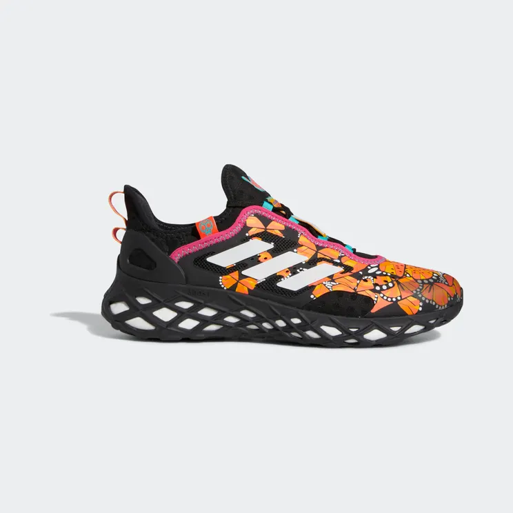 adidas Web Boost Día de los Muertos Core Black / Cloud White / Impact Orange (GW7274)
