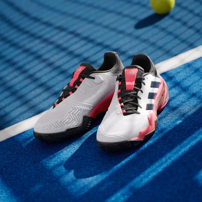 Adidas Barricade 13 Tennis Cloud White / Core Black / Lucid Red (IH2558)
