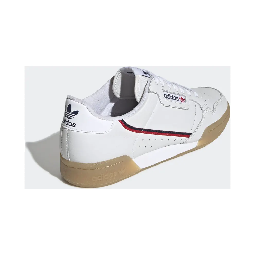 adidas Continental 80 Crystal White Crystal White/Collegiate Navy/Scarlet (EE5393)