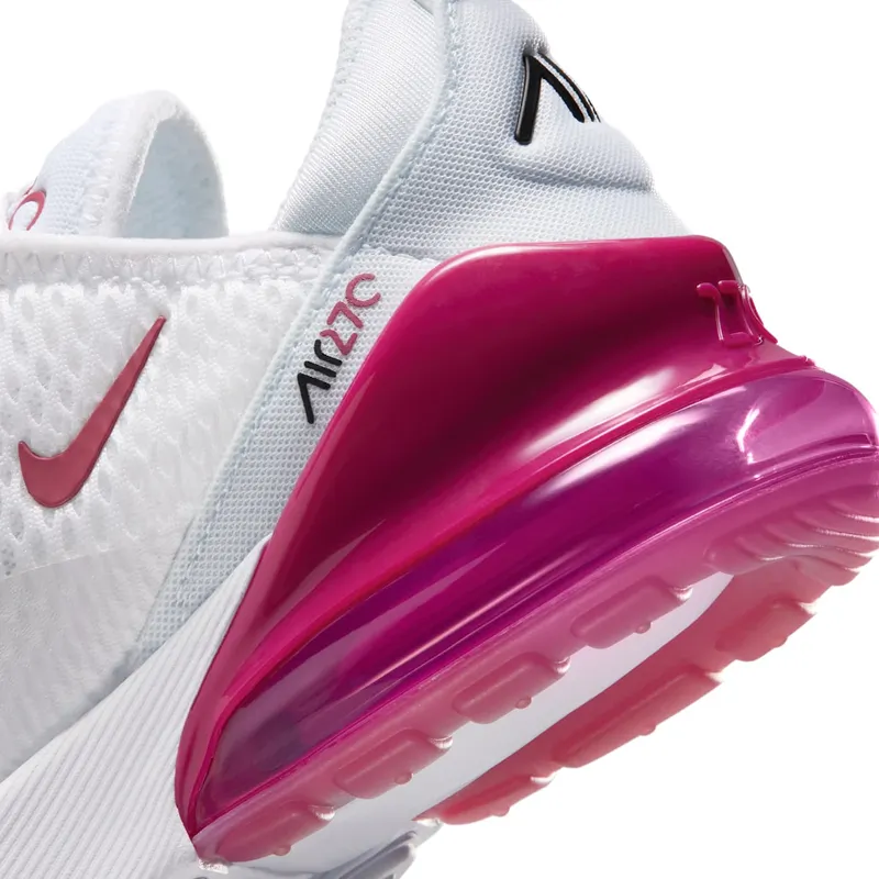 Nike Air Max 270 White / Black / Sweet Beet (AO2372-124)