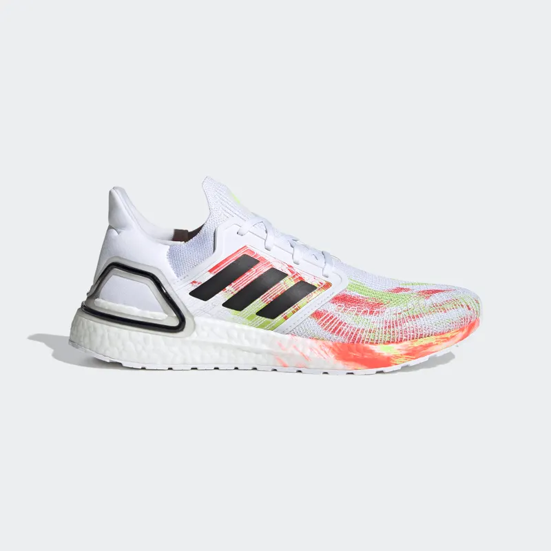 Adidas UltraBoost 20 ‘Heatmap’ Cloud White/Core Black/Signal Green (FW8169)