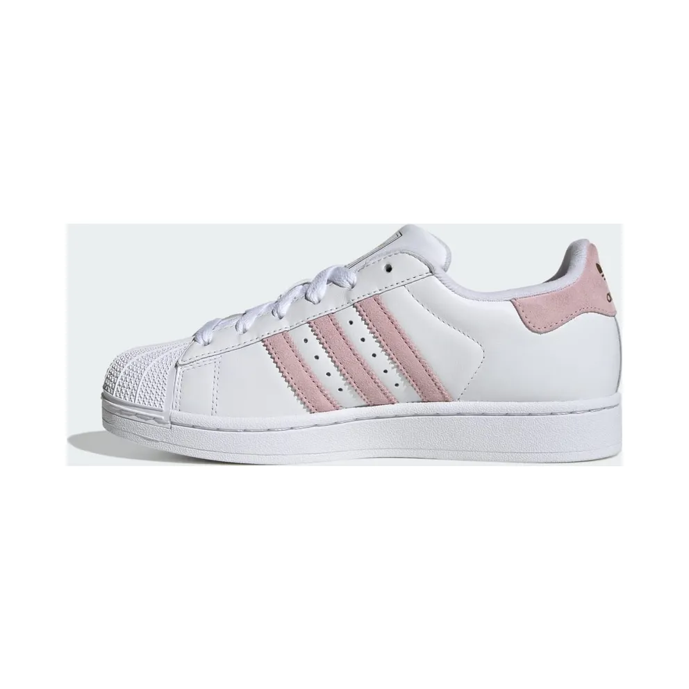 Adidas SUPERSTAR II Shoes Cloud White / Clear Pink / Cloud White (HQ9507)