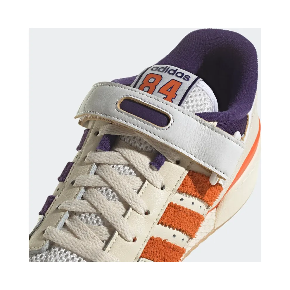 Adidas Forum 84 Low Cream White / Dark Purple / Orange (GX9049)