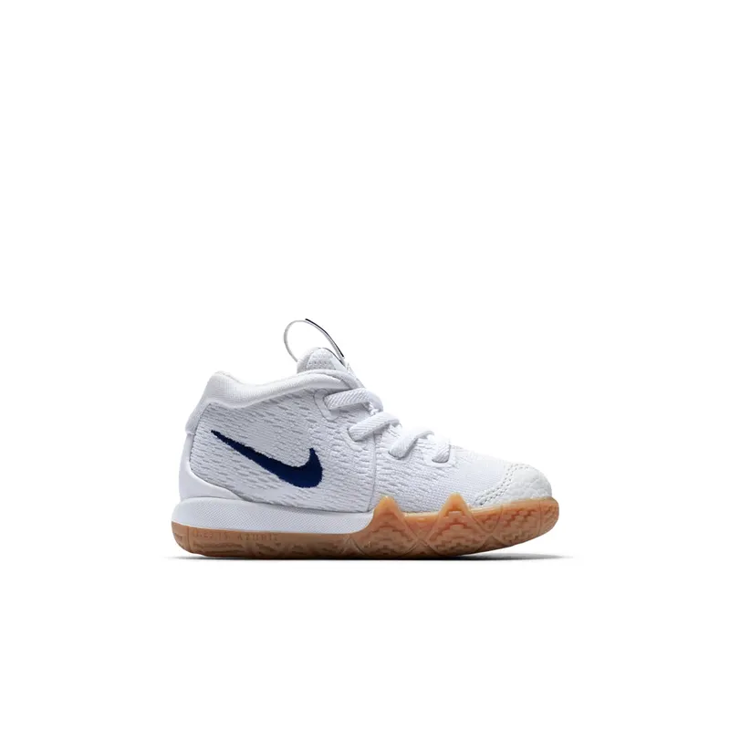 Nike Kyrie 4 Uncle Drew (TD) White/White-White-Gum Light Brown (AA2899-100)