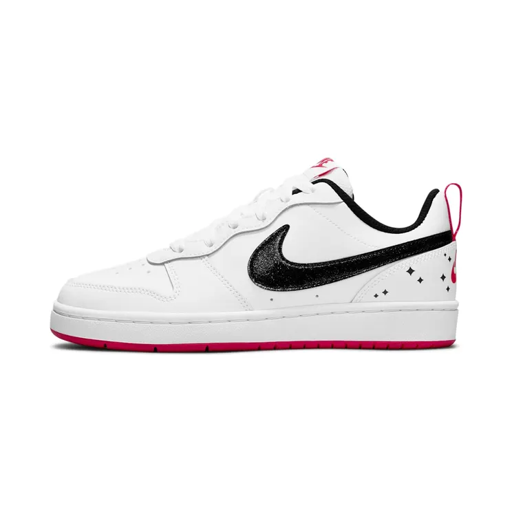 Nike Court Borough 2 SE “White / Very Berry / Black” (DM0110-100)