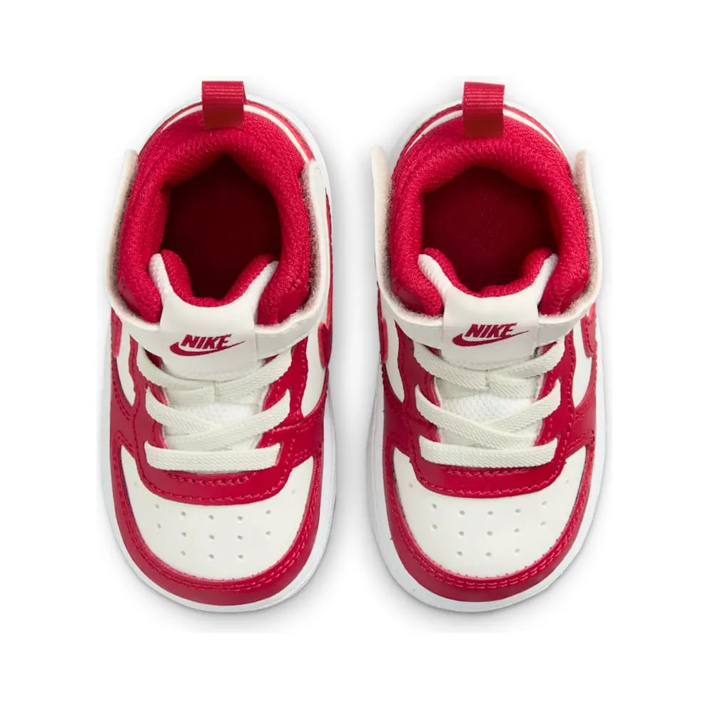 Nike Court Borough Mid 2 Sail White Gym Red (CD7784-124)