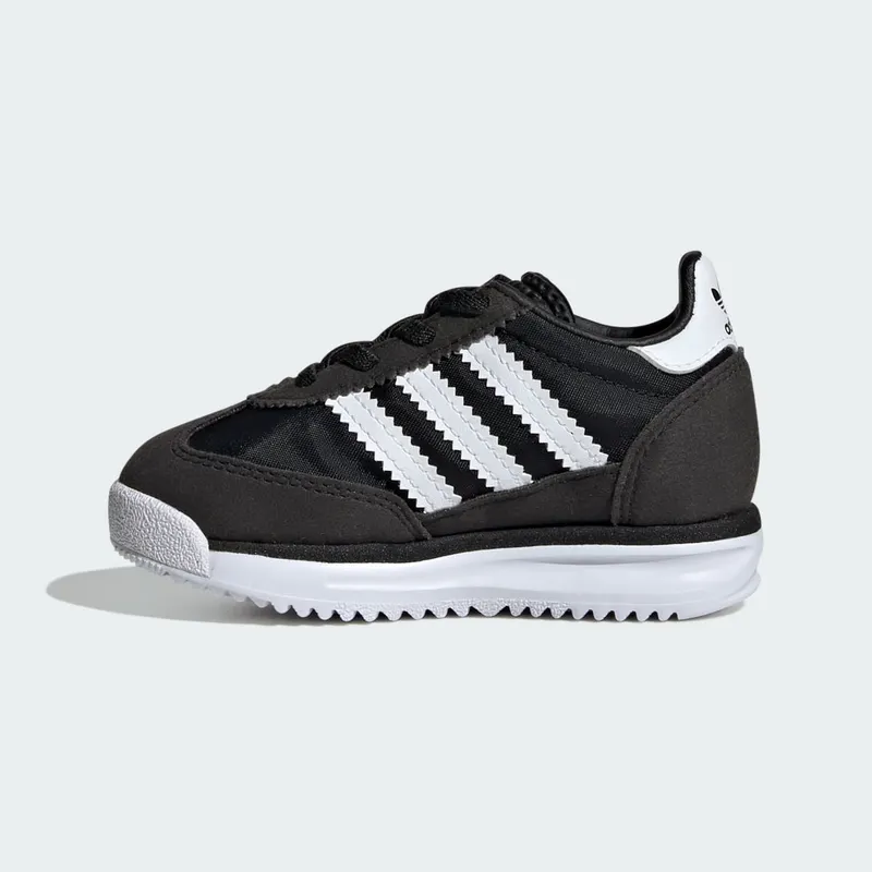 Adidas SL 72 RS Elastic Laces Kids Core Black / Cloud White / Blue (IH2978)