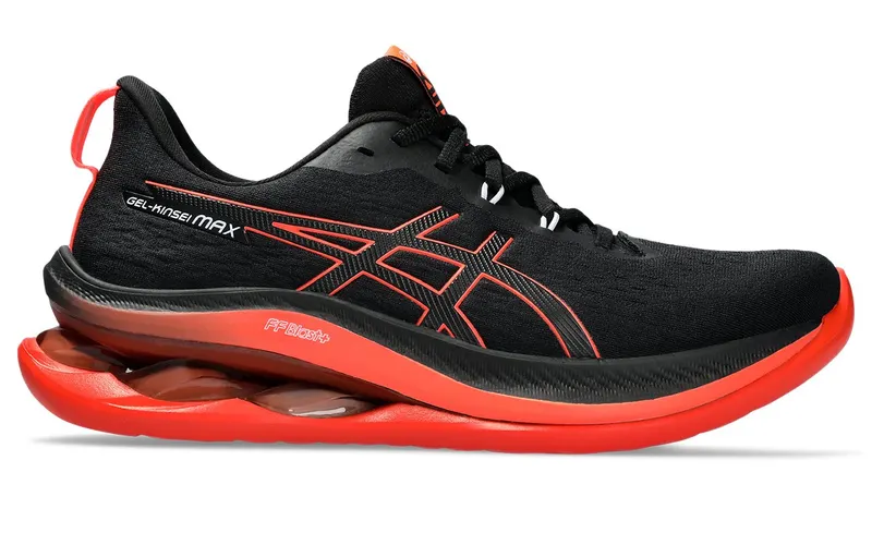 ASICS Gel-Kinsei Max Black Sunrise Red (1011B696-002)