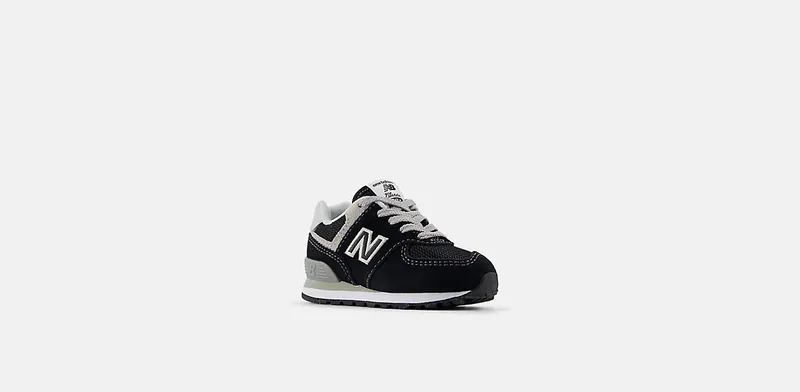 New Balance 574 Lace Black White (IC574EVB)
