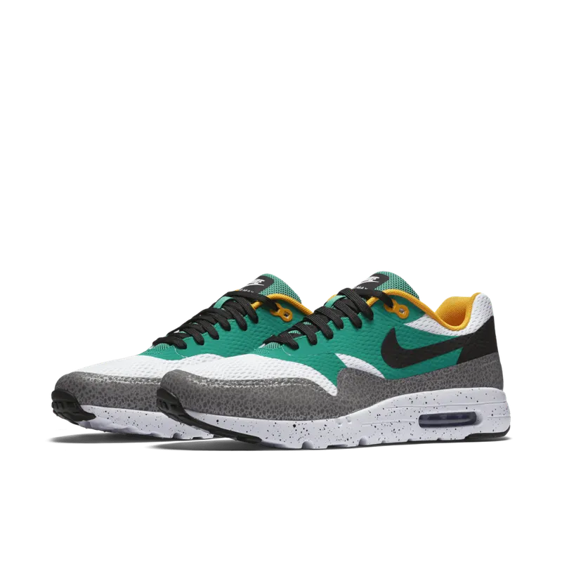 Nike Air Max 1 Ultra Essential Green 3M White/Black-Emerald Green/Reflective Silver (819476 103)