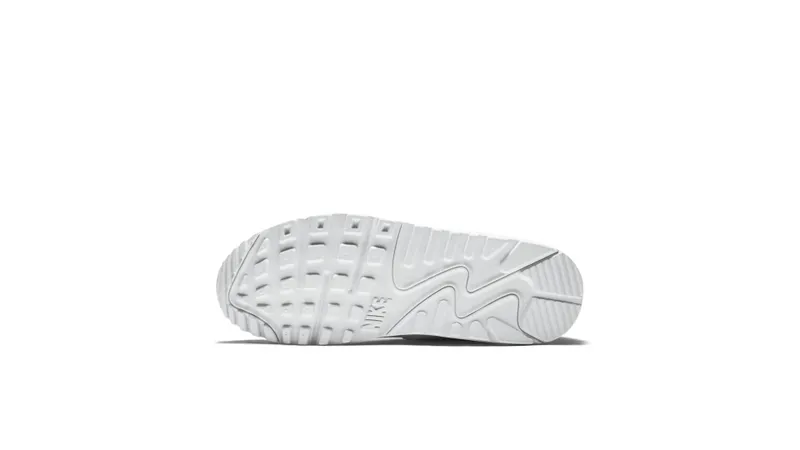 Nike Air Max 90 PRM White White Metallic Silver White/White/Metallic Silver (443817-100)