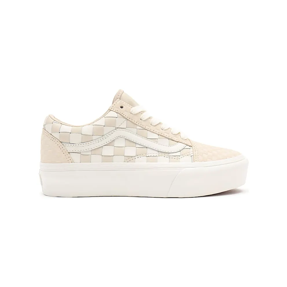 Vans Woven Old Skool Platform “Light Brown” (VN0A5KX99GY)