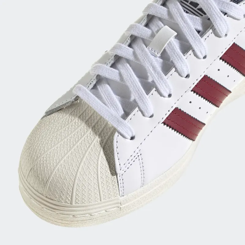 Adidas Superstar Cloud White / Collegiate Burgundy / Shadow Navy (HP9845)
