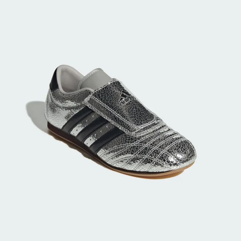 Adidas Taekwondo Silver Metallic / Core Black / Gum (JH9664)