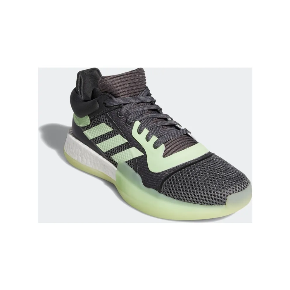 Adidas Marquee Boost Low ‘Glow Green’ Carbon/Glow Green/Grey (G26214)