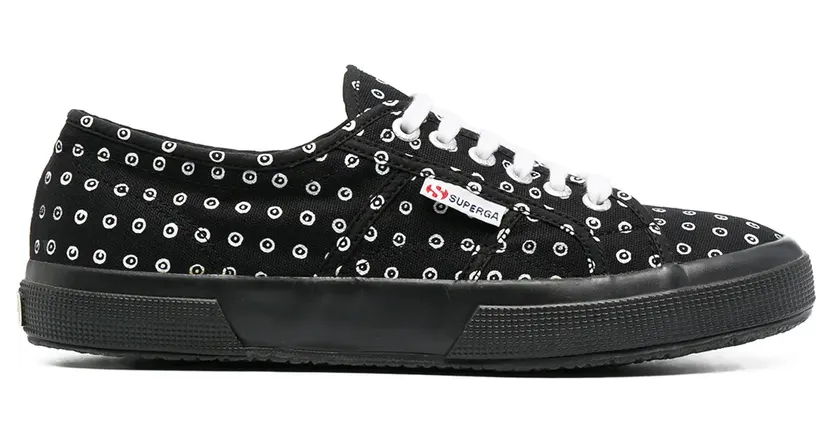 10 Corso Como x Superga -Print “Black” (CCSUPS009J40915)