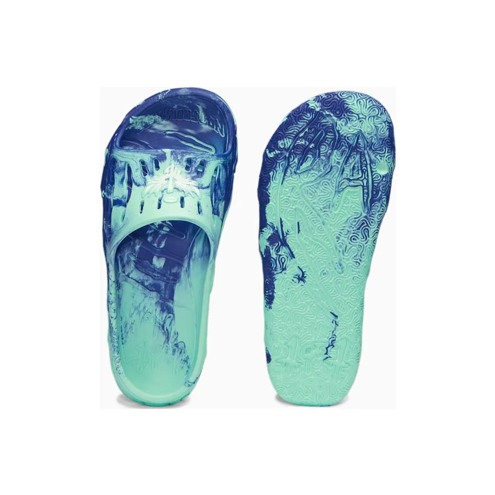 Puma LaMelo Ball MB.03 Slide Electric Peppermint Royal Sapphire (394223-02)