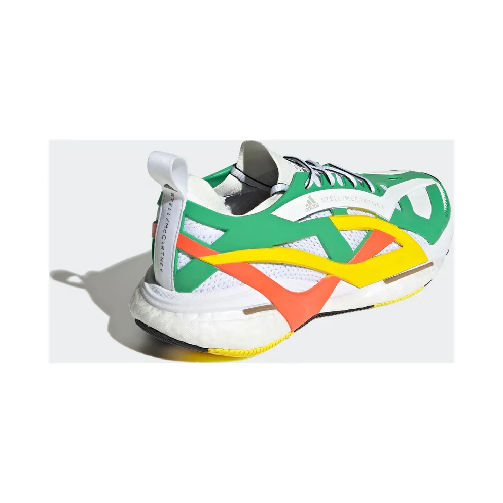 Adidas adidas by Stella McCartney Solarglide Running Green / Cloud White / Semi Impact Orange (GX9860)