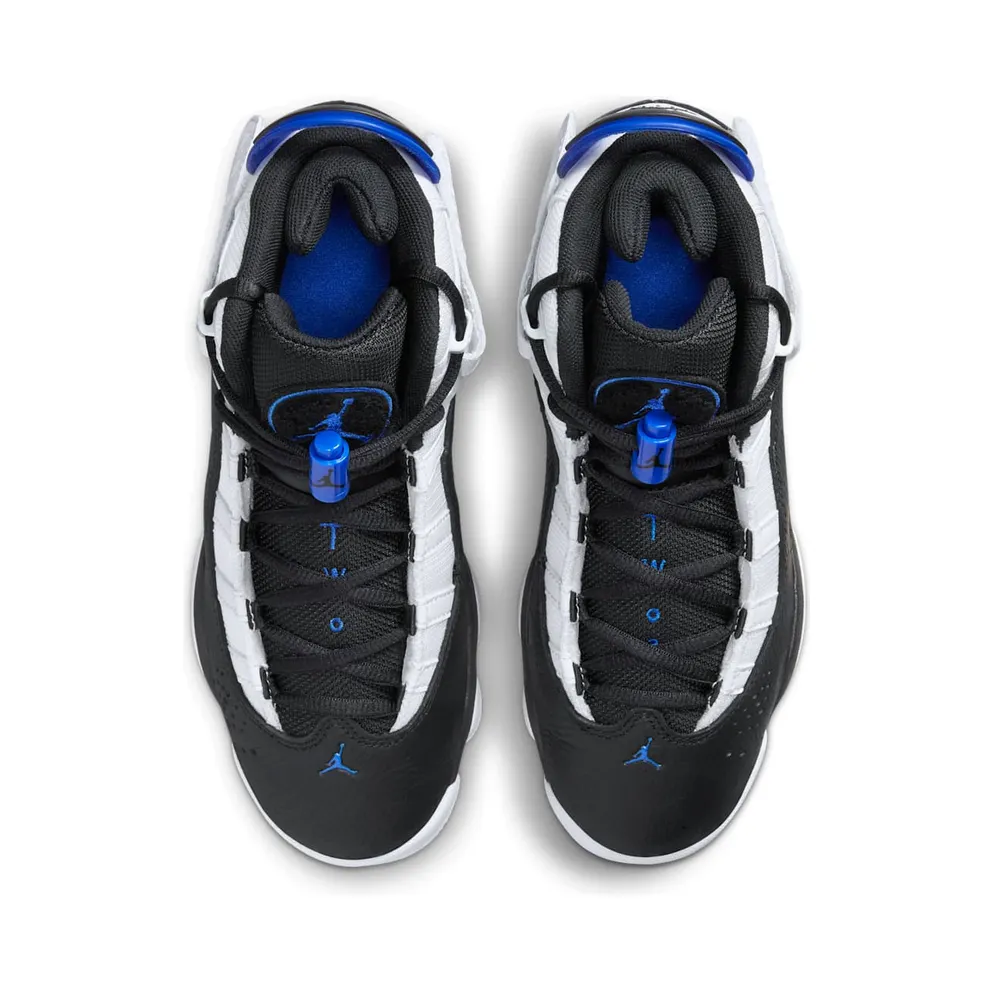 AIR Jordan 6 RINGS GAME ROYAL GS “White/Game Royal/Black” (323419-142)