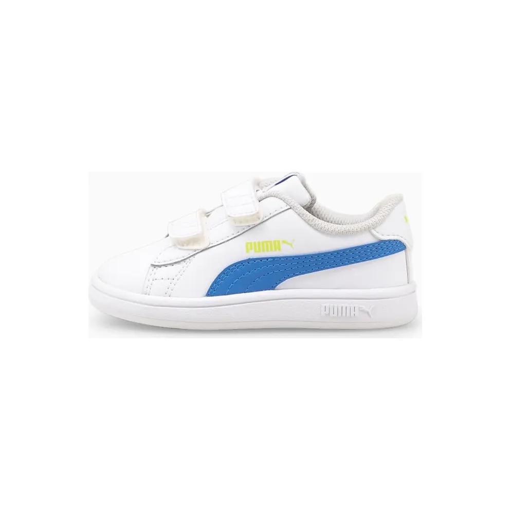 Puma Smash v2 White/Blue (365174-33)