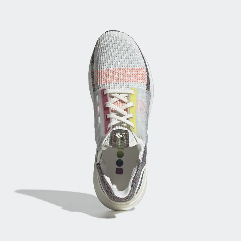 adidas Ultra Boost 2019 Pride (2019) Cloud White/Scarlet/Bright Yellow (EF3675)
