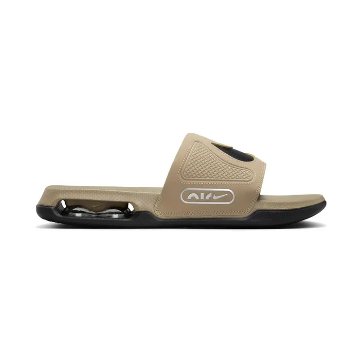 Nike Air Max Cirro Slide Khaki Metallic Silver Black (DC1460-201)